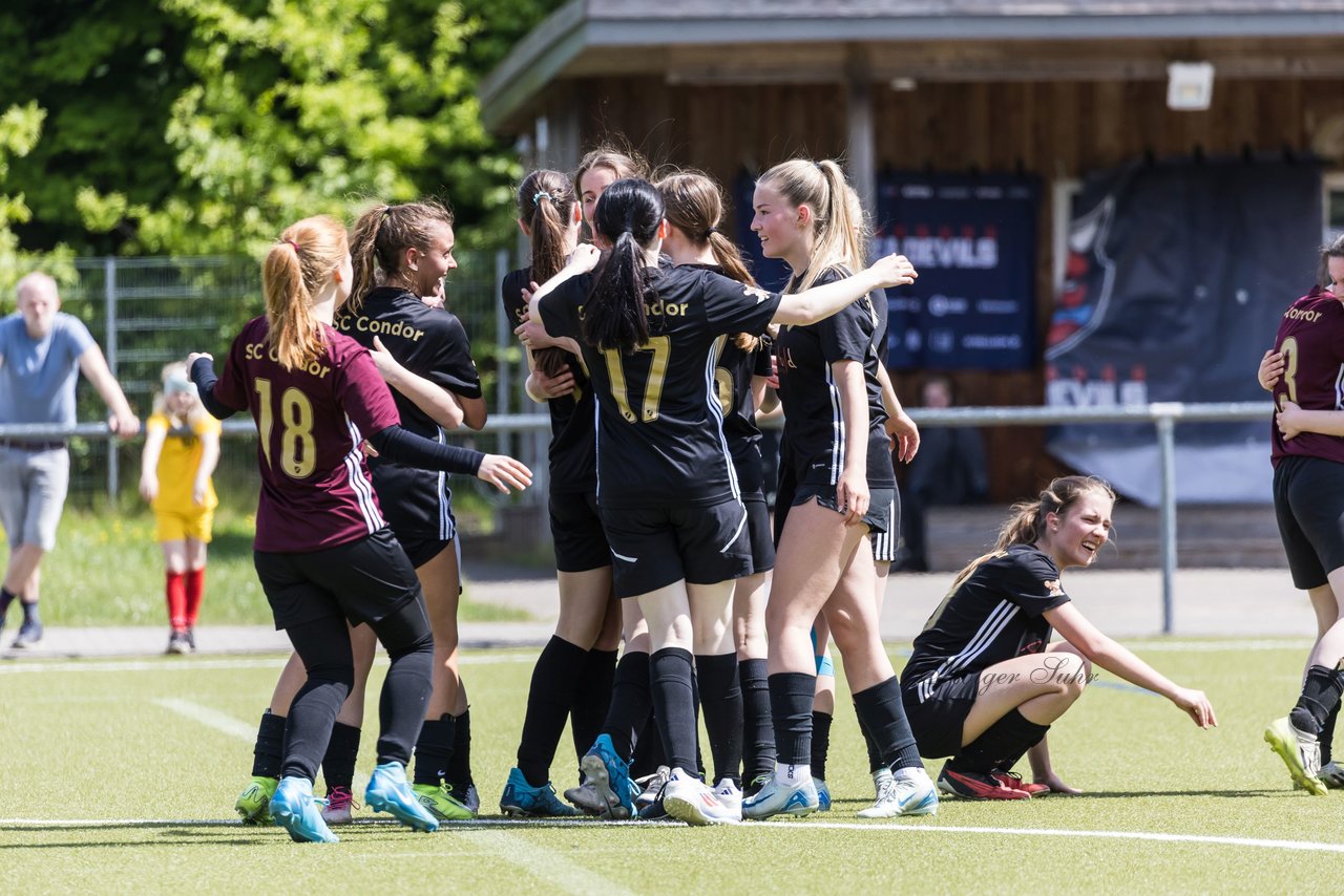 Bild 417 - wBJ SC Condor - VfL Pinneberg : Ergebnis: 3:2